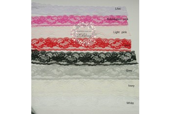 Non Stretch Lace Trim, Polyester (4.8cm) -2m length